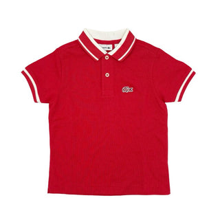 Lacoste red collared polo tshirt, 4 years