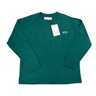 Zara New with tags green long sleeve, 9-10 years
