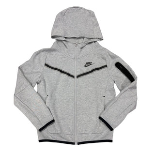Nike Grey zip up hoodie, Youth small