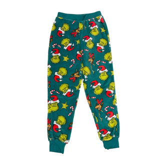 Grinch Fuzzy pj pants, 10-12 years