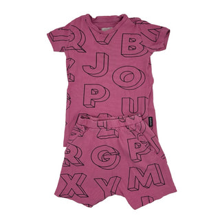 Nununu Pink lounge set, 4-5 years