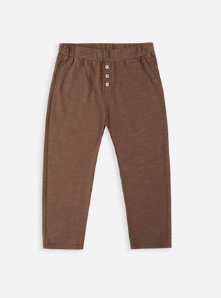 Rylee + Cru Brown Button Pants, New With Tags, 8-9 years