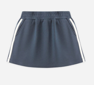 Rylee + Cru Navy Blue Skirt with White Stripes, New With Tags, 4-5 years
