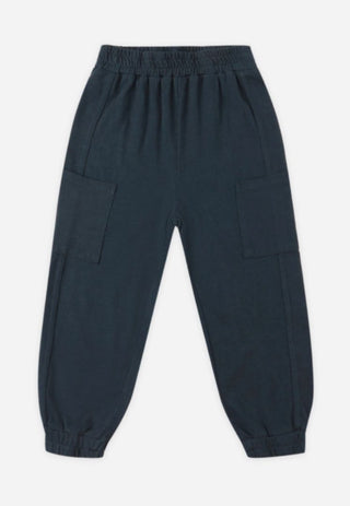 Rylee + Cru Navy Blue Sweatpants with Cargo Pockets New With Tags, 8-9 years