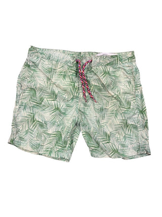 Bonpoint Leaf Pattern Swim Trunks , 10 years