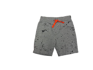 Crewcuts Grey Splatter Pattern Sweatshorts, 10 years