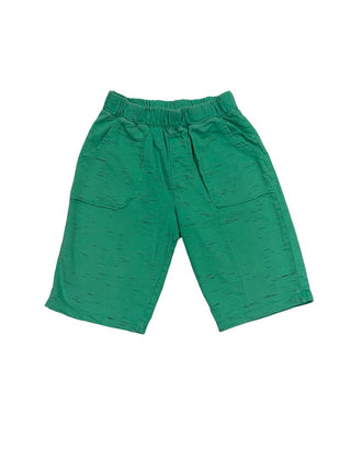 Joah Love Green Sweatshorts with Black Flecks, 10 years