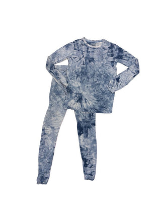 Pika Layers Blue Tie Dye Pajamas, 10 years
