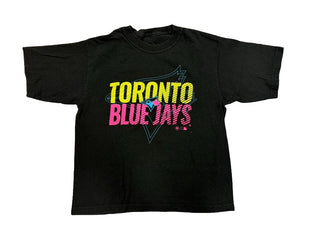 MLB Blue Jays Black Graphic Tee, youth small