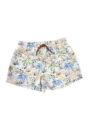 Zara Oat bathing suit with palm tree, 6-7 years