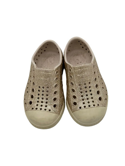 Native rose gold glitter Jeffersons, 6 little kid