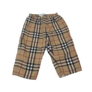 Burberry Classic check pants, 9 months