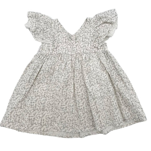 Vignette cream floral dress, 4 years