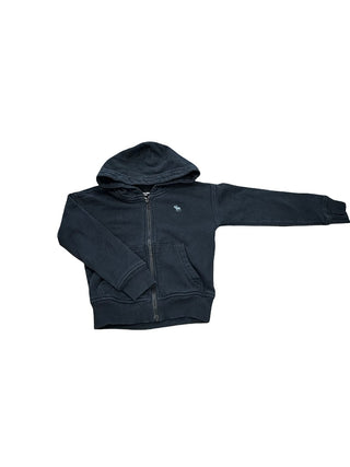 Abercrombie Kids Black zipup sweater, 5-6 years