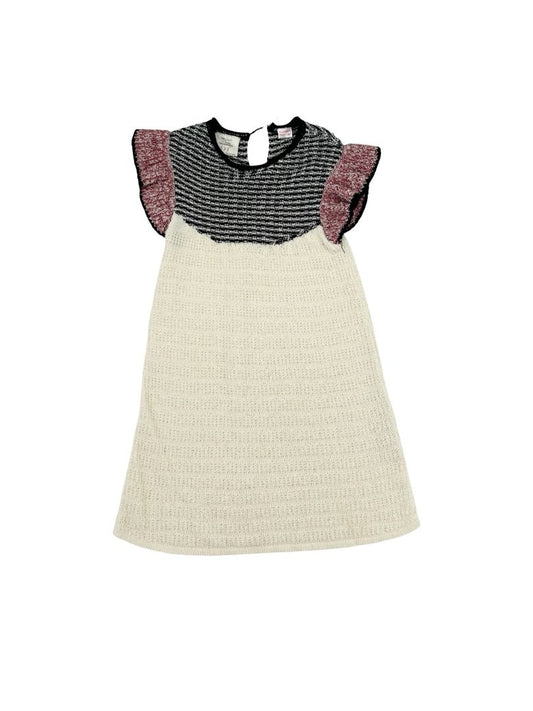 Zara colour block knit dress, 3-4 years
