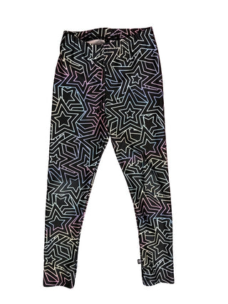 Pixie Lane Black rainbow star leggings, 5 years