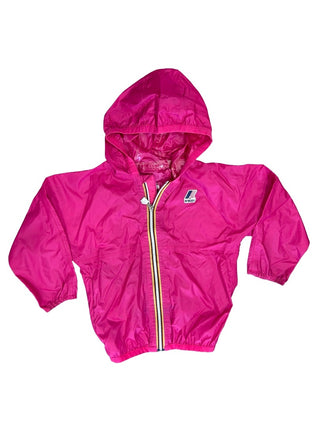 K-Way Fuschia pink rain jacket, 4 years