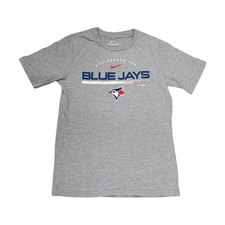 Nike Grey official Blue Jays tshirt, 10-12 years (medium)