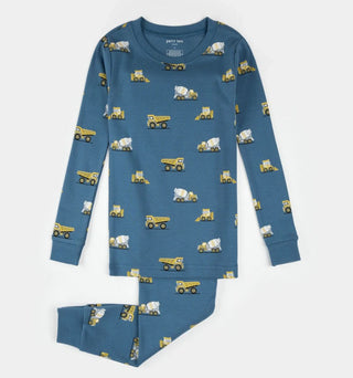 Petit Lem Construction vehicles Pajama Set , 6 years