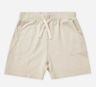 Rylee + Cru Beige Linen Shorts , 12-18 months
