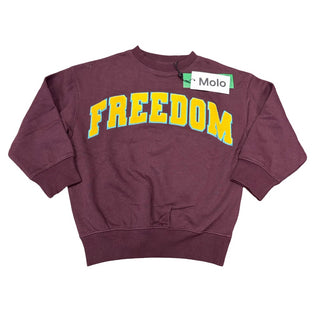 Molo New w/tags Burgundy Freedom sweatshirt, 6 years