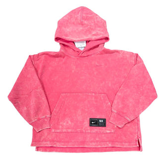 Nike Pink Washed-Effect Sweatshirt, Youth Medium