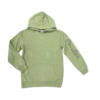 Fender Green Sweatshirt with Arm and Back Graphics, 10-12 years