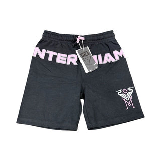 Zara Miami Black and Pink Soccer Shorts, 8-9 years