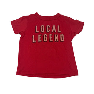 Chaser Local legend red tshirt, 6 years