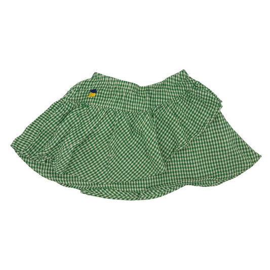 Bobo Choses green gingham skirt, 4-5 years