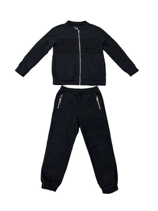Chaser Black sweater and sweatpant set, 6 years