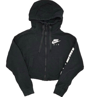 Nike Black zip up sweatshirt, Youth xs