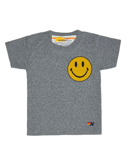 Aviator Nation Smiley face tshirt, 4 years