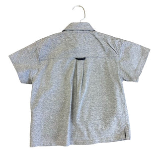 Burberry grey button up polo tshirt, 2 years