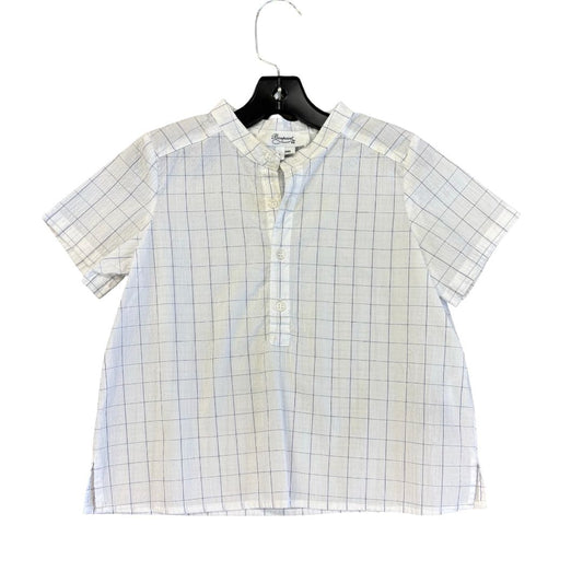 Bonpoint white collared dress shirt, 4 years