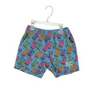Headster brand new blue w/popsicles swim short, 4-6 years