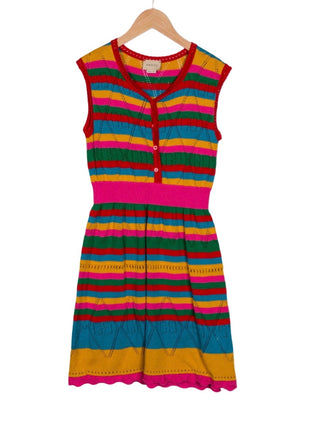 Gucci Striped knit colourful dress, 10 years