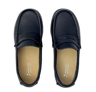 Jacadi Marine Blue Mocassin Loafers - New with Tags, 39 EU