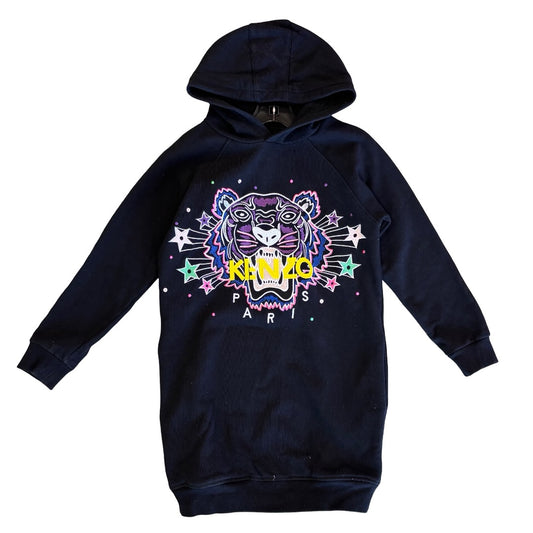 Kenzo Black sweatshirt dress, 10 years