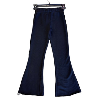 Katie  Black flared sweatpants, Youth Medium