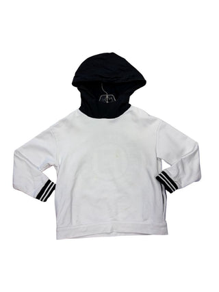 Fendi White and Black Hooded Sweatshirt - Some light staining, reflected in price, 8 years