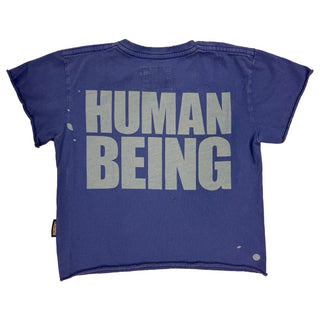 Nununu Blue “human being” graphic tee, 4-5 years
