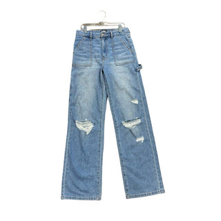 KatieJ Denim Cargo Jeans with Rips, 14 years
