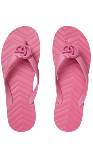 Gucci  Pink platform sandals, 13-1