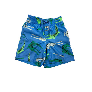 Gap Blue Swim Shorts with Alligators, 4 years