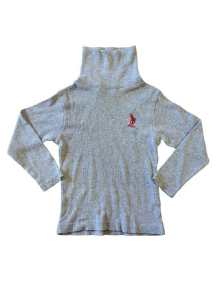Polo Ralph Lauren Grey Ribbed Turtleneck, 3 years