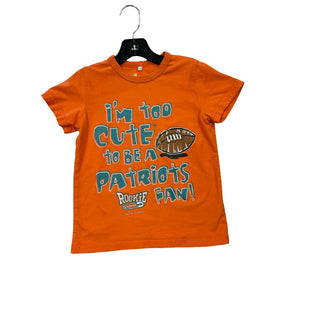 Rookie Wear Patriots Football Orange T-Shirt, 4 years