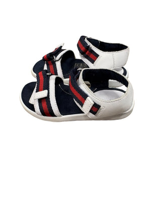 Gucci Leather sandals with velcro straps, 26 EU