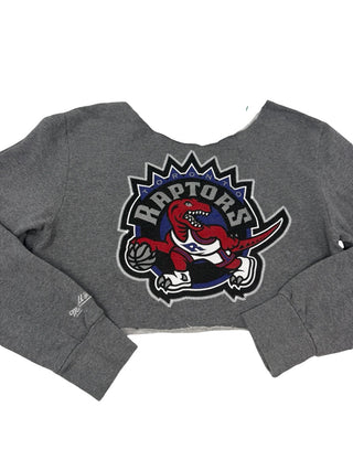 Raptors vintage cropped sweater, Women’s xs