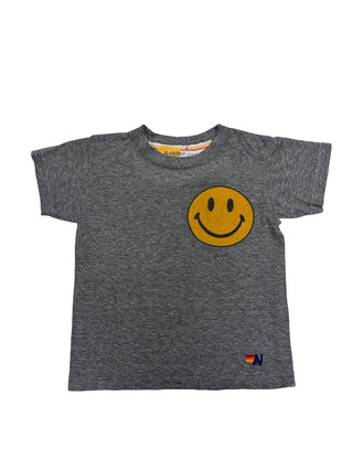 Aviator Nation Smiley tshirt w. Tiny hole, 4 years